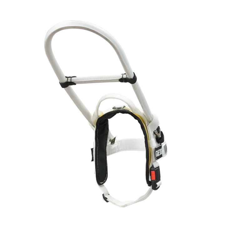 Hundegeschirr Nylon weiss fur Labrador