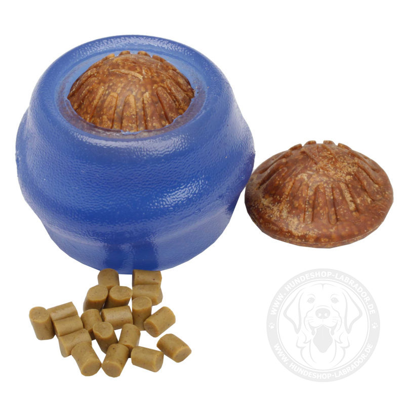 Hundespielzeug Ball aus Gummi fuer Labrador