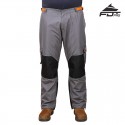 Dunkel-graue Trainer Hose mit Logo