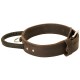 Durable 2 Ply Leather Dog Collar with Handle