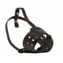 Leather Labrador Muzzle for Daily Use
