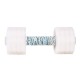  'The Tool of Power'  Dog Training Dumbbell with White Plates