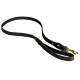 Leather Dog Leash for Walking and Training. Braided Design.