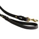 Leather Dog Leash for Walking and Training. Braided Design.