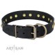 Modisches Labrador FDT Artisan Lederhalsband "High Fashion"