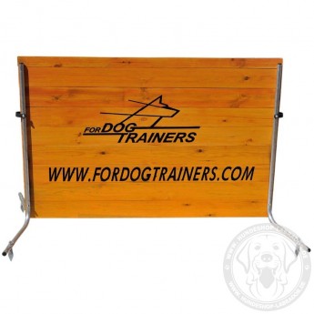 Fordogtrainers Sprunghürde aus Holz y Meter