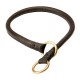 Classic Labrador Leather Dog Collar