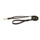 Leather Dog Lead for labrador with Rivets and Braid Decor