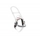 White Assistant Nylon Dog Harness with red padding for Guide Labrador