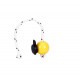 Top-Matic Fun Ball Mini SOFT gelb Set+2 Magnete