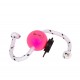 Top-Matic Fun Ball Puppy SUPER SOFT pink+Multi Power Clip