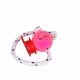 Fun Ball Puppy SUPER SOFT pink+MAXI Power Clip