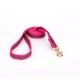 Dog Lead Made of Nylon for Labrador in Pink