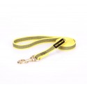 Dog Lead Made of Nylon for Labrador in Yellow