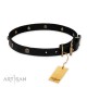 'Cloak and Sword'  exklusives Lederhalsband von FDT Artisan