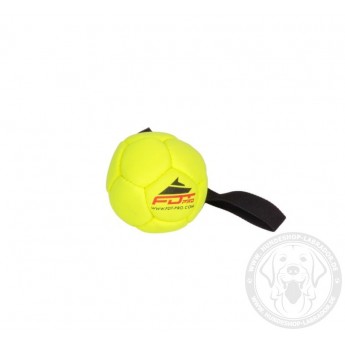 Brand-New synthetic Leather Dog Ball for small dogs