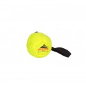 Yellow synthetic Leather Dog Ball for small dogs