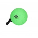 Green synthetic Leather Dog Ball for Large dogs,15 cm