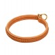 2 Ply Leather Choke Dog Collar