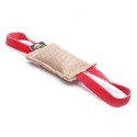  Dog Training Jute Bite Tug  for Labrador with Two Handles