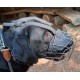 Bequemer Hundemaulkorb Metall K9 für Labrador handgefertigt