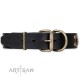 FDT Artisan stylish Leather Dog Collar "A La Mode"