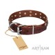 Rock 'n' Roll Stil ledernes Halsband von FDT Artisan