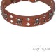 Rock 'n' Roll Stil ledernes Halsband von FDT Artisan