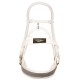 White Assistant Nylon Dog Harness for Guide Labrador