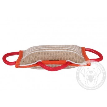 Jute Bite Pillow Medium  for Dog Training 