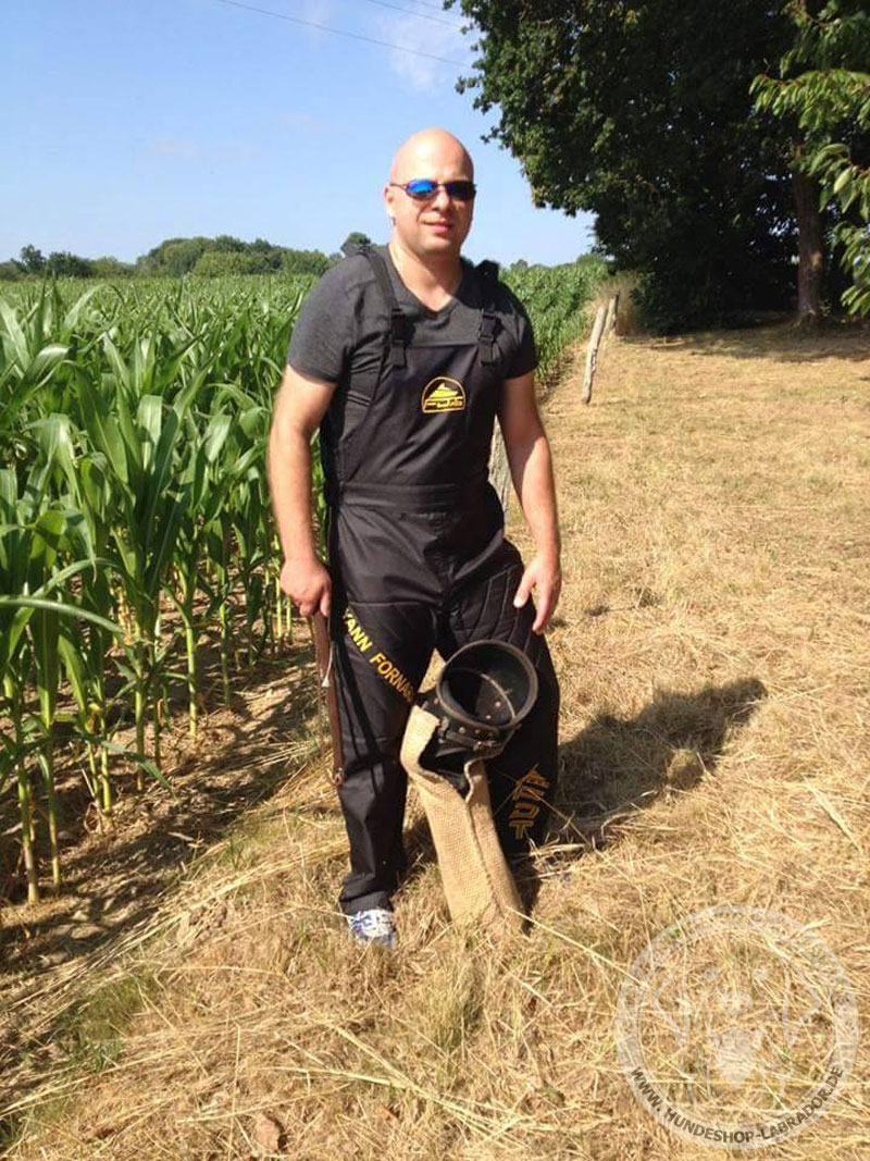 Hundetrainer Hose schwarz  